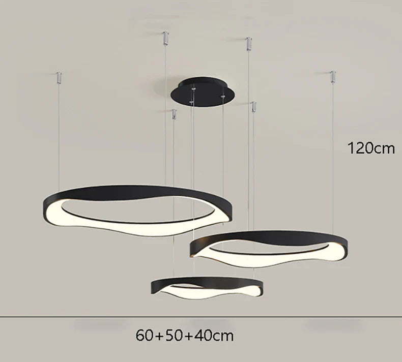 Axyaa Salon Chandelier Dining Room Pendant Light Fixture, Indoor Ceiling Lamps