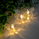 Axyaa Moon Star LED String Lights - Christmas Wedding Room Desk Decor