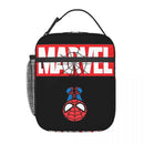 Axyaa Spider-Man Insulated Lunch Bag: Portable Cooler for School and Office