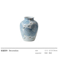 Axyaa Luxury Ceramic Vases for Home and Hotel Decor - Premium Retro Floral Arrangements