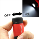 Axya Mini LED Self-defense Keychain Flashlight Rechargeable Pocket Emergency Light