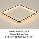 Axyaa Circular LED Ceiling Light: Nordic Minimalist Ultra-thin Lighting for Home Décor