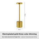 Axyaa Cordless LED Table Lamp Touch Dimming Modern Portable Luxury Desk Light