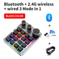 Axyaa Mechanical Keyboard with Knob Volume Button, 3 Modes & Macro Gaming