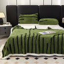 Axyaa Flannel Fleece Blanket 200*230cm Bohemia Style Bed Throws