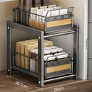 Axyaa Kitchen Storage Rack: Multi-functional Space-Saving Organizer for Bowls, Plates, and Utensils