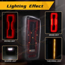 Axyaa LED Tail Lamps for Isuzu D-Max Pickup: Rear Running Brake Turn Signal Lights