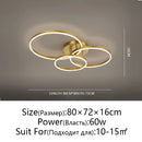 Axyaa LED Ceiling Chandelier for Living Room Bedroom Kitchen - Modern Home Pendant Light