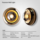 Axyaa Futurism Glass Sconces LED Lighting, Bauhaus Style, Modern Cozy Design