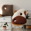 Axyaa Caramel Studio Soft Pillows - Plush Home Decor & Sofa Cushions