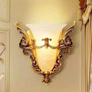 Axyaa Glass Wall Sconce LED Light for Modern Home Decor