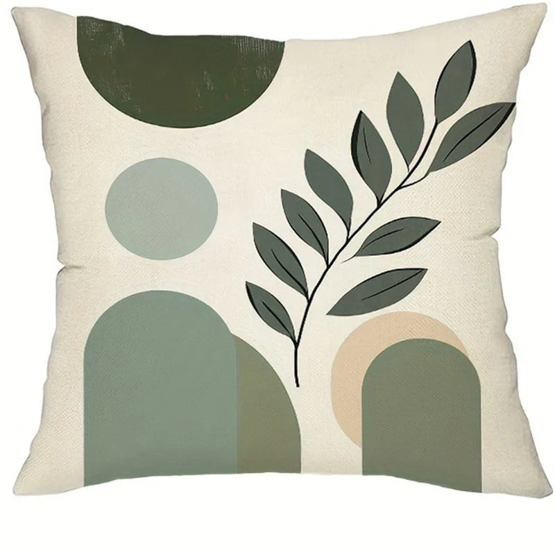 Axyaa Bohemian Abstract Minimalist Pillowcase without Pillow Core