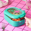 Axyaa Kids Stainless Steel Bento Lunch Box for School Girls & Children