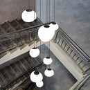 Axyaa Nordic Style Home Decoration Lighting: Living Room & Dining Chandeliers, Staircase Lamps