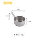 Axyaa Stainless Steel Seasoning Cups Set for Steak and Sauce - Small and Stylish