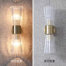 Axyaa Luxury Crystal Wall Lamp: Modern Design LED Lighting for Home Decor