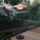 Axyaa Nordic Danish Glass Floor Lamp for Bedroom and Living Room Decor