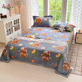Axyaa Floral Flannel Fleece Blanket - Soft All Season Throw for Bed Sofa