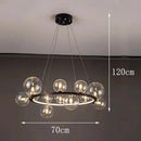 Axyaa Modern LED Pendant Chandeliers for Dining Room Lighting