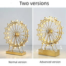 Axyaa LED Ferris Wheel Table Lamp Stainless Steel Night Light