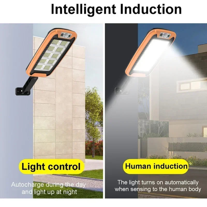 Axyaa Solar Outdoor Street Lights with Remote Control and Motion Sensor