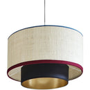 Axyaa Natural Rattan Pendant Light for Dining Living Room Home Decor
