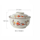 Axyaa Ceramic Soup & Ramen Bowl Set - Restaurant Tableware