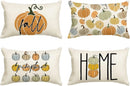 Axyaa Autumn Home Pumpkin Pillow Cover 30X50cm for Sofa Decor