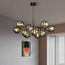 Axyaa Nordic Magic Bean Ceiling Chandelier LED Indoor Lighting Home Decor
