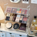 Axyaa Acrylic Makeup Organizer Rack for Eyeshadow Palettes, Lipsticks, and Cosmetics