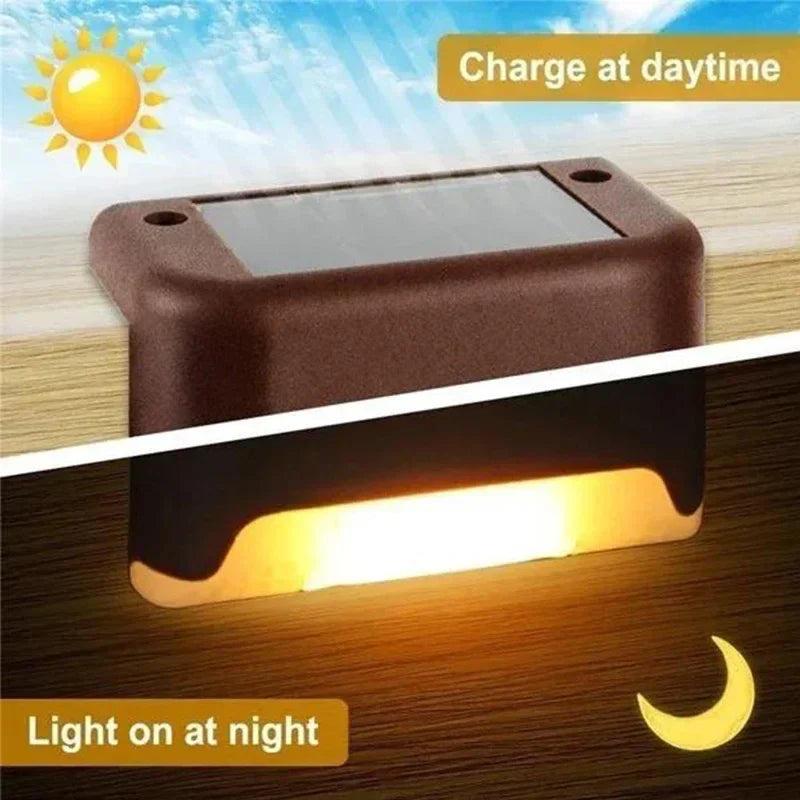 Axyaa Solar Deck Lights 20 Pack - Waterproof LED Outdoor Step Lights