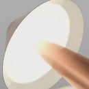 Axyaa Golden Mushroom LED Touch Desk Lamp with Dimmable Warm Light & USB Charging