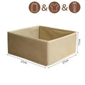 Axyaa Wardrobe Drawer Organizers for Clothes, Underwear, Socks, and Bras