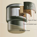 Axyaa Stainless Steel Insulated Milk Coffee Mug - Double Wall, Portable, Sealed Cup