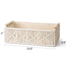 Axyaa Cotton Rope Organizer Box for Desktop, Toys, Keys, Snacks, and Sundries
