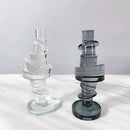 Axyaa Geometric Crystal Glass Sculpture Stack Home Decor Figurines