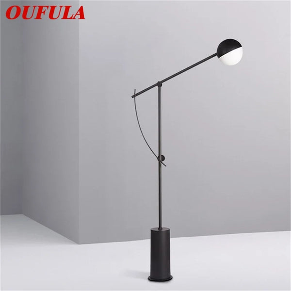 Axyaa Retro Nordic LED Floor Lamp for Living Room Study Reading
