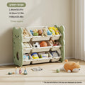 Axyaa Kids Toy Organizer Cabinet - Large Capacity Storage Box for Books, Clothes & Toys
