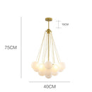 Axyaa Nordic Chandeliers Hanging Lamps for Dining Room Indoor Ceiling Lighting