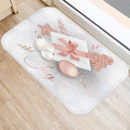 Axyaa Christmas Home Decoration Entry Mat, Non-Slip New Year Gift
