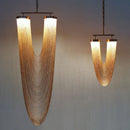 Axyaa Italian Tassel Pendant: Luxury Designer Chandelier for Home & Hotel Decor