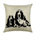 Axyaa Linen Pillowcase: Cartoon Digital Print Pattern for Office, Car, Home Sofa