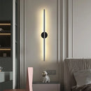 Axyaa Double Head Minimalist Line Wall Lamp for Bedroom TV Background Corridor