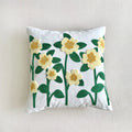 Axyaa Floral Pillow Cover for Home Decor - 45x45cm Cotton Square Case