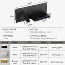 Axyaa Modern LED Wall Lamp with Wireless Charging and USB Interface