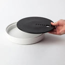 Axyaa Dry Ice Tray Sushi Salmon Plate | Japanese Korean Matte Tableware