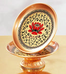 Axyaa Buddha Offering Fruit Plate - Wealth God Worship Plate