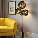 Axyaa Minimalist LED Floor Lamp with Remote Control Dimming