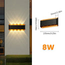 Axyaa LED Aluminum Wall Lamp for Indoor & Outdoor Lighting