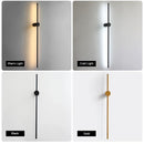 Axyaa LED Wall Lamp 350° Rotation Modern Wall Light, Touch Switch, Adjustable Gold